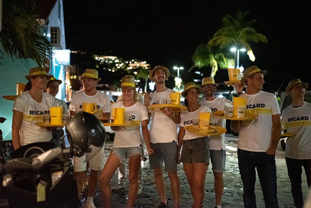 Course des garçons de café par Enjoy St Barth & St Barth Gourmet festival - Novembre 2022 - St Barth