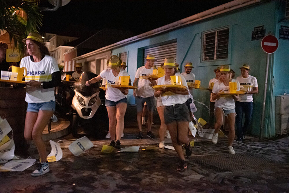 Course des garçons de café par Enjoy St Barth & St Barth Gourmet festival - Novembre 2022 - St Barth