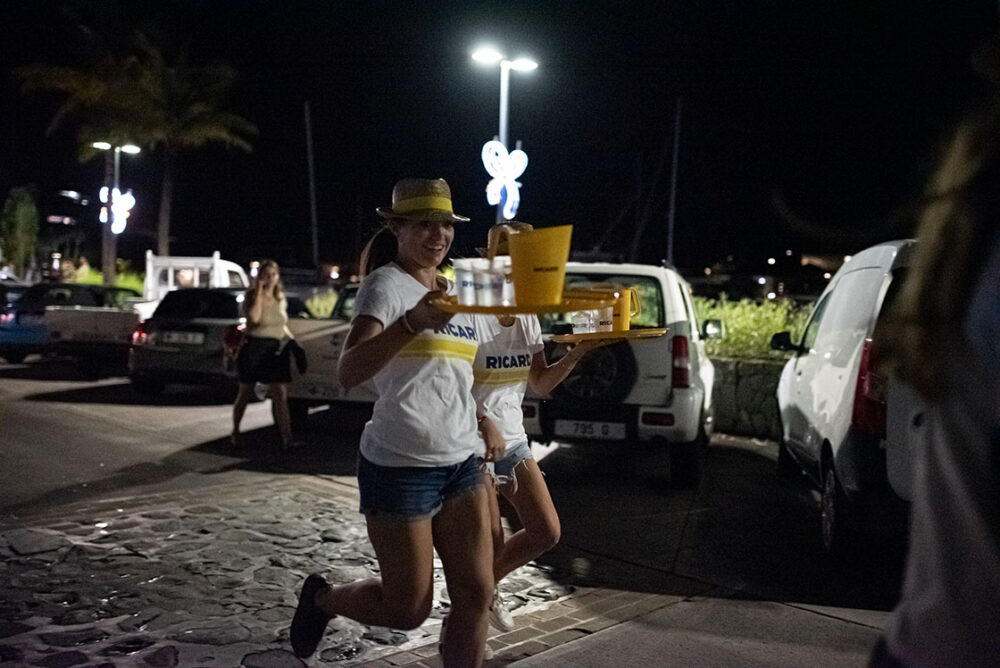 Course des garçons de café par Enjoy St Barth & St Barth Gourmet festival - Novembre 2022 - St Barth