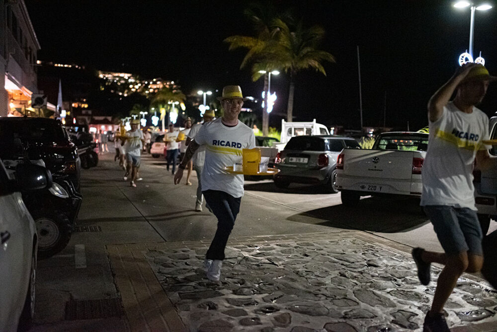 Course des garçons de café par Enjoy St Barth & St Barth Gourmet festival - Novembre 2022 - St Barth