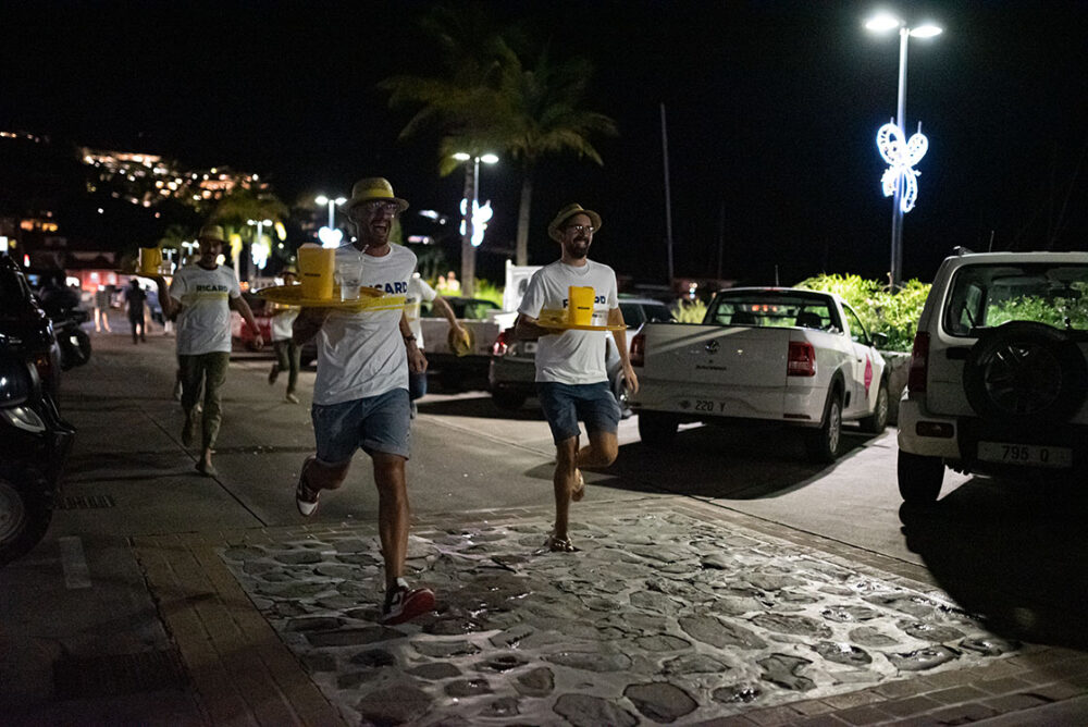 Course des garçons de café par Enjoy St Barth & St Barth Gourmet festival - Novembre 2022 - St Barth